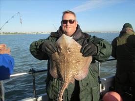 9 lb Thornback Ray by Unknown