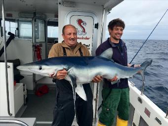 113 lb Blue Shark by Cyril