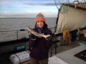 1 lb 8 oz Lesser Spotted Dogfish by Happiness is your 1st Dogfish !
