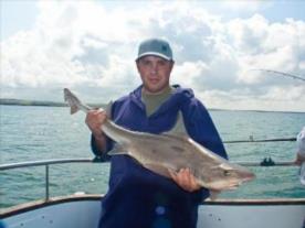 19 lb 12 oz Starry Smooth-hound by John