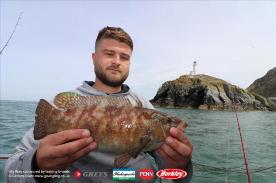 2 lb Ballan Wrasse by Aran