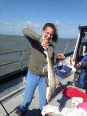 9 lb 2 oz Starry Smooth-hound by Sophie