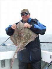 14 lb Thornback Ray by wayne bennet