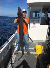 53 lb Conger Eel by Unknown