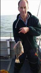 1 lb 2 oz Flounder by andy miller