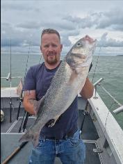 9 lb Bass by Captain tom