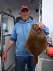 4 lb 12 oz Plaice by John Wooliscroft