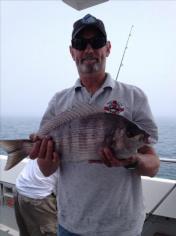 3 lb 4 oz Black Sea Bream by Barrie Senior
