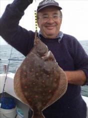 4 lb Plaice by Glenn Knight