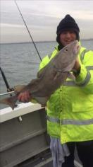 10 lb 12 oz Cod by Andy Jenkins