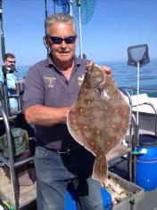 4 lb Plaice by Bob Taylor