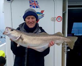 13 lb 8 oz Pollock by Clive bon