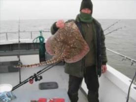 13 lb 7 oz Thornback Ray by Andy Page