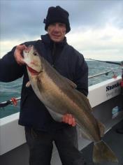 18 lb 4 oz Pollock by Jamie Watts