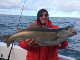 14 lb Pollock by Drew Mcfarlane