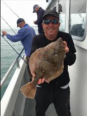 3 lb 12 oz Plaice by Gareth Jones