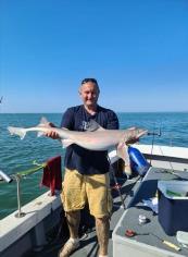 15 lb 5 oz Smooth-hound by Jason Parrott