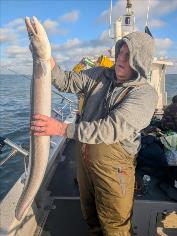 8 lb Conger Eel by Jamie