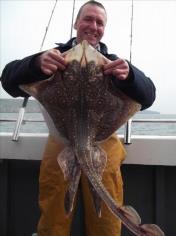 11 lb 8 oz Undulate Ray by Unknown