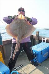17 lb 9 oz Blonde Ray by Unknown
