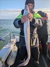 17 lb Conger Eel by Tim