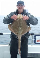 10 lb 8 oz Blonde Ray by Ian Slater