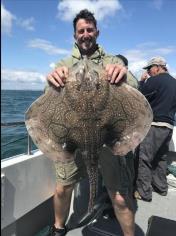 23 lb 8 oz Undulate Ray by Pete Dudgeon