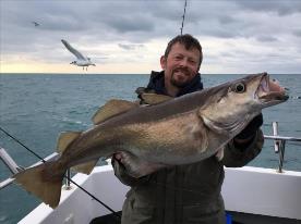 15 lb Pollock by Dave Harper