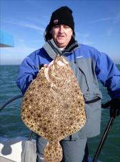 7 lb Turbot by Andrew Wollan