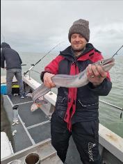 7 lb Conger Eel by Scott