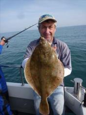 4 lb 8 oz Plaice by Rob Burgin