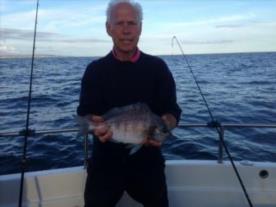 2 lb Black Sea Bream by Mike Hansell