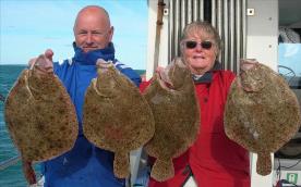 5 lb 8 oz Turbot by Paul & Heather