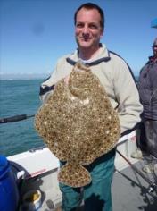 11 lb 8 oz Turbot by Simon Darlington