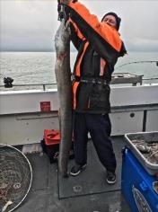36 lb Conger Eel by Unknown