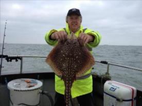 6 lb 8 oz Thornback Ray by Hugh C