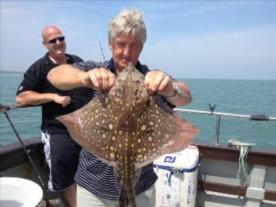 6 lb 10 oz Thornback Ray by Alan