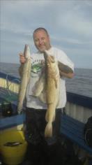 8 lb 8 oz Cod by Stuart Hollingworth