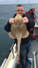 8 lb 9 oz Small-Eyed Ray by Unknown