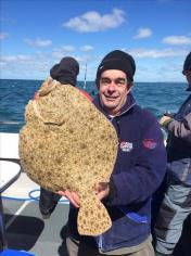 6 lb Turbot by Graham Stevens