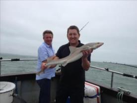 9 lb 12 oz Starry Smooth-hound by JL