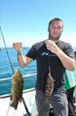 3 lb Ballan Wrasse by Dave McC