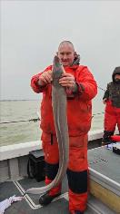 16 lb Conger Eel by Skipper