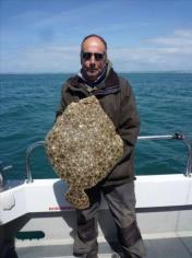 13 lb Turbot by Nick Bromley