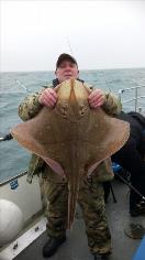 22 lb 6 oz Blonde Ray by unknown