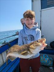 4 lb 2 oz Cod by Unknown