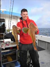 3 lb Tub Gurnard by Unknown