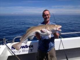 24 lb 8 oz Cod by Colin Evans