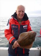 3 lb 12 oz Plaice by Norman Parker
