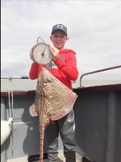 10 lb 8 oz Thornback Ray by Cohen parsons